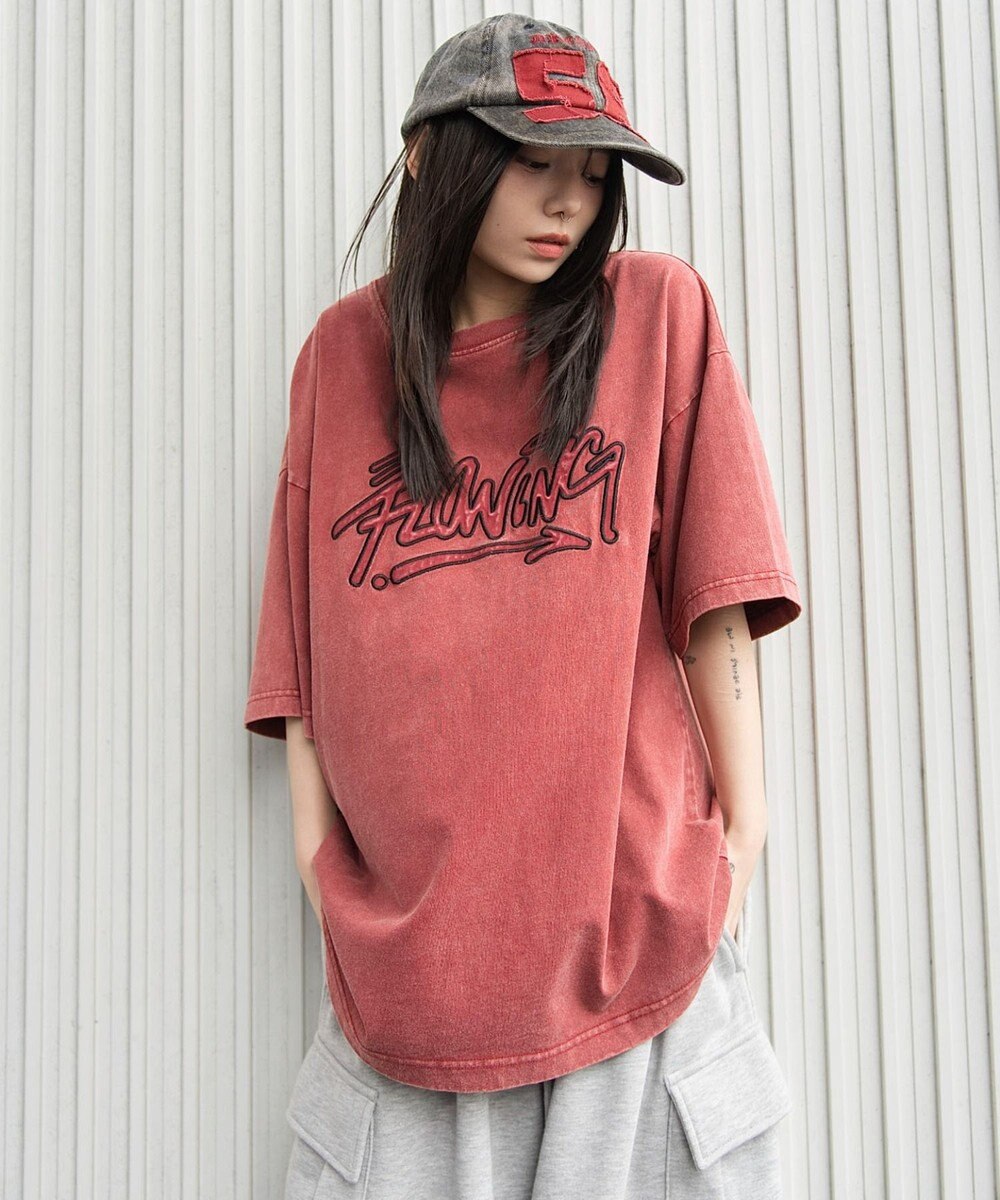 WEGO 【ユニセックス着用ITEM/MLサイズ展開】グラフィックBIG　T（SS） 