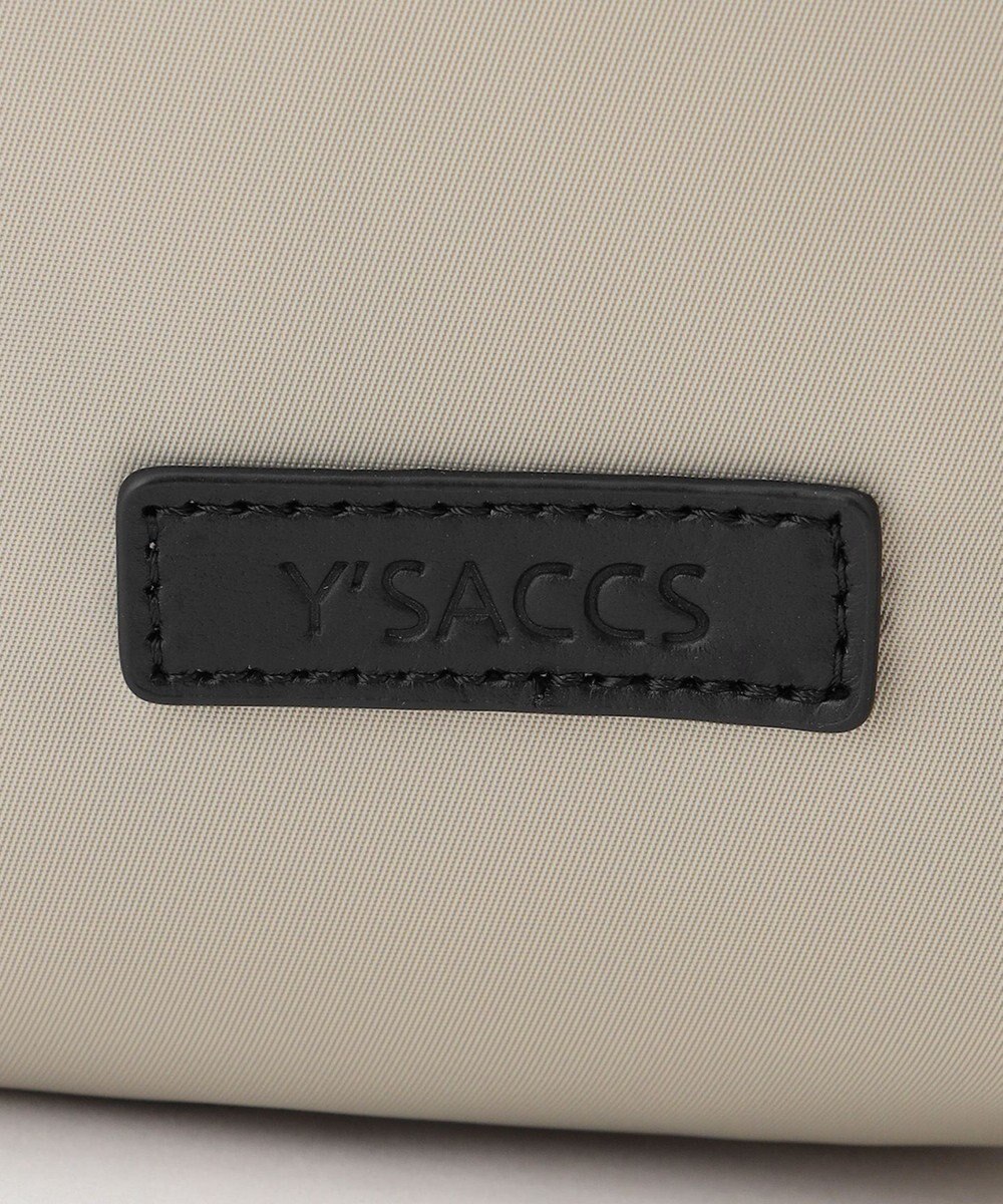 Y'SACCS NEWナイロン×レザーコンビシリーズ　前ポケットラージリュックサック 