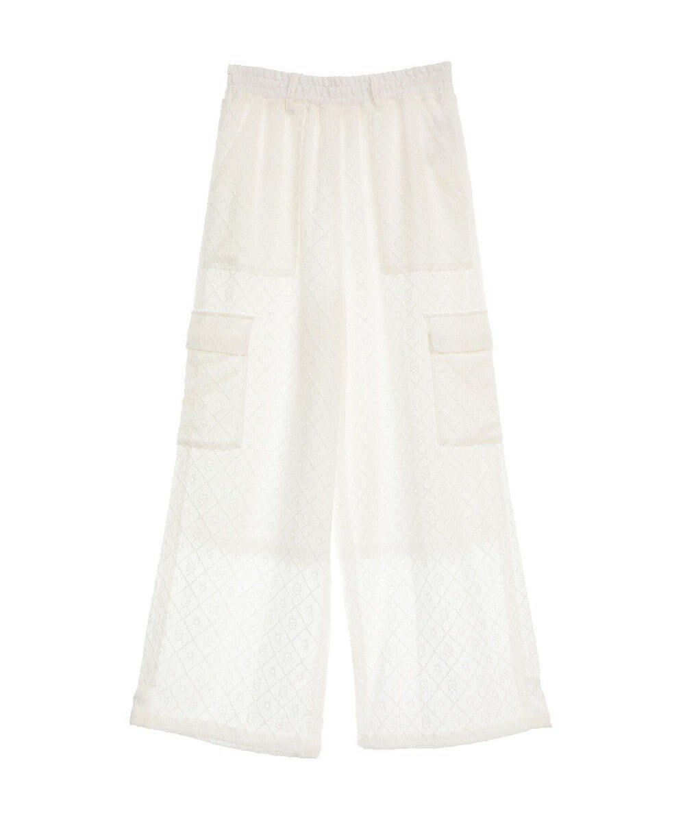 Green Parks ・ＳＵＧＡＲ　ＳＰＯＯＮ　カットレースカーゴパンツ 