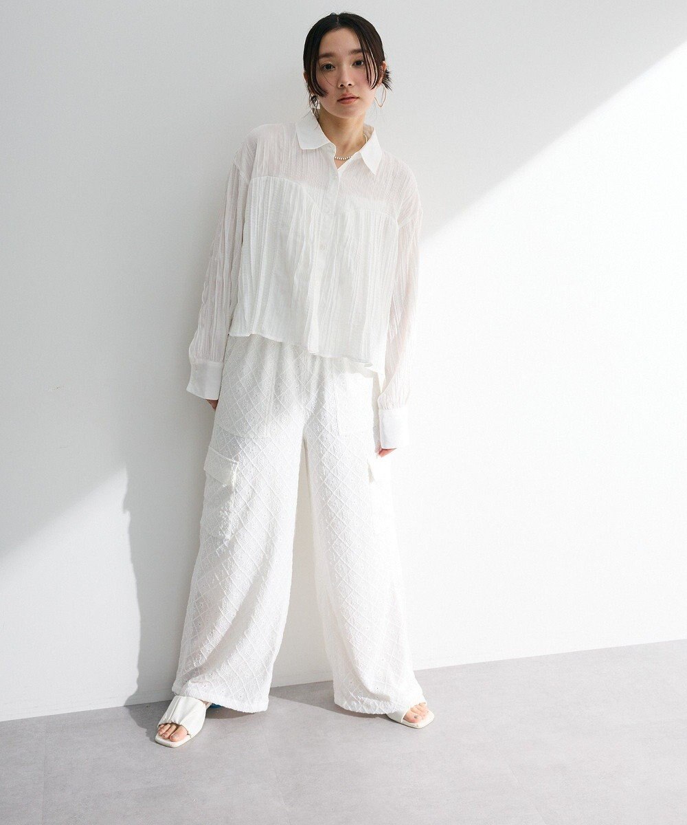 Green Parks ・ＳＵＧＡＲ　ＳＰＯＯＮ　カットレースカーゴパンツ 