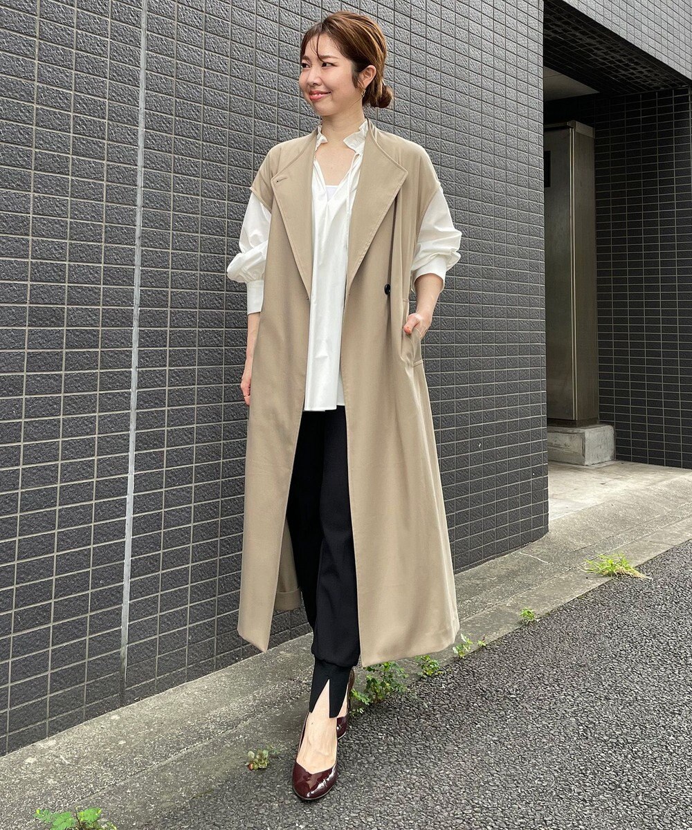 UNFILO スリーブレスコート 