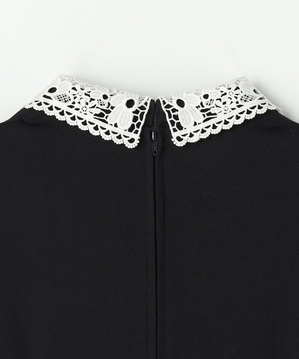 組曲 KIDS 【150-170㎝】 ドットジャガードワンピース＆ジャケットセット 