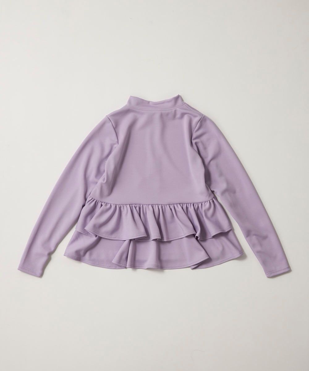 OP／FILA 【Ocean Pacific】フリル切り替えラッシュガード パーカー 