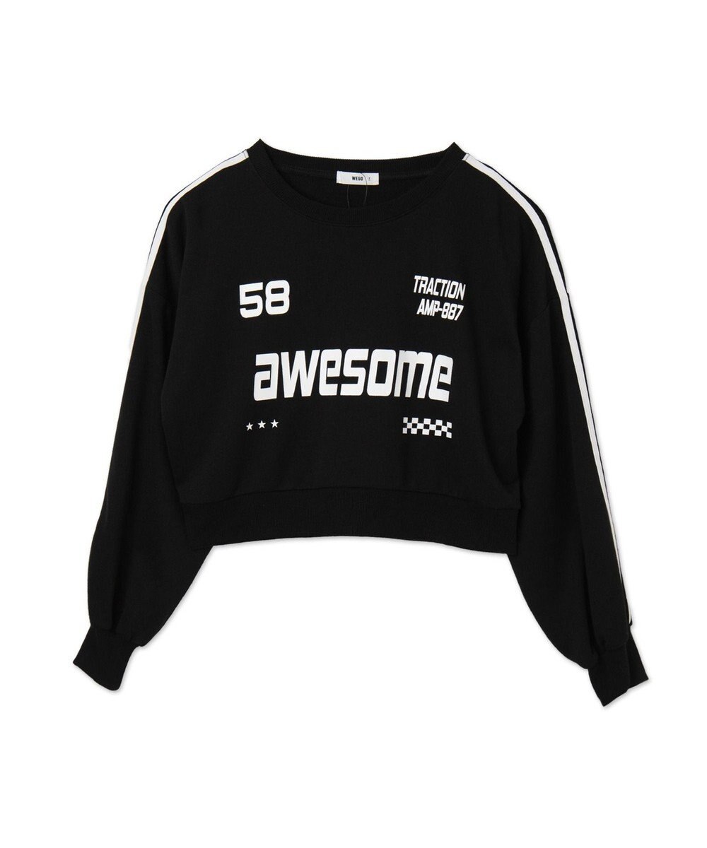 WEGO ゲームグラフィック2ラインショートスウェット 