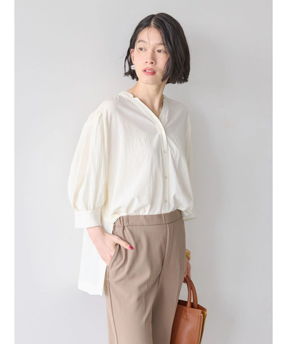 AMERICAN HOLIC 接触冷感　袖ボリュームブラウス 