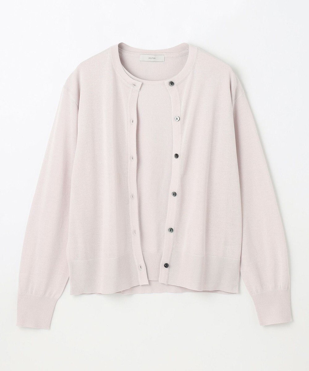 ANY 【2SET】ニットツインセット（ノースリーブニット＋カーディガン） 