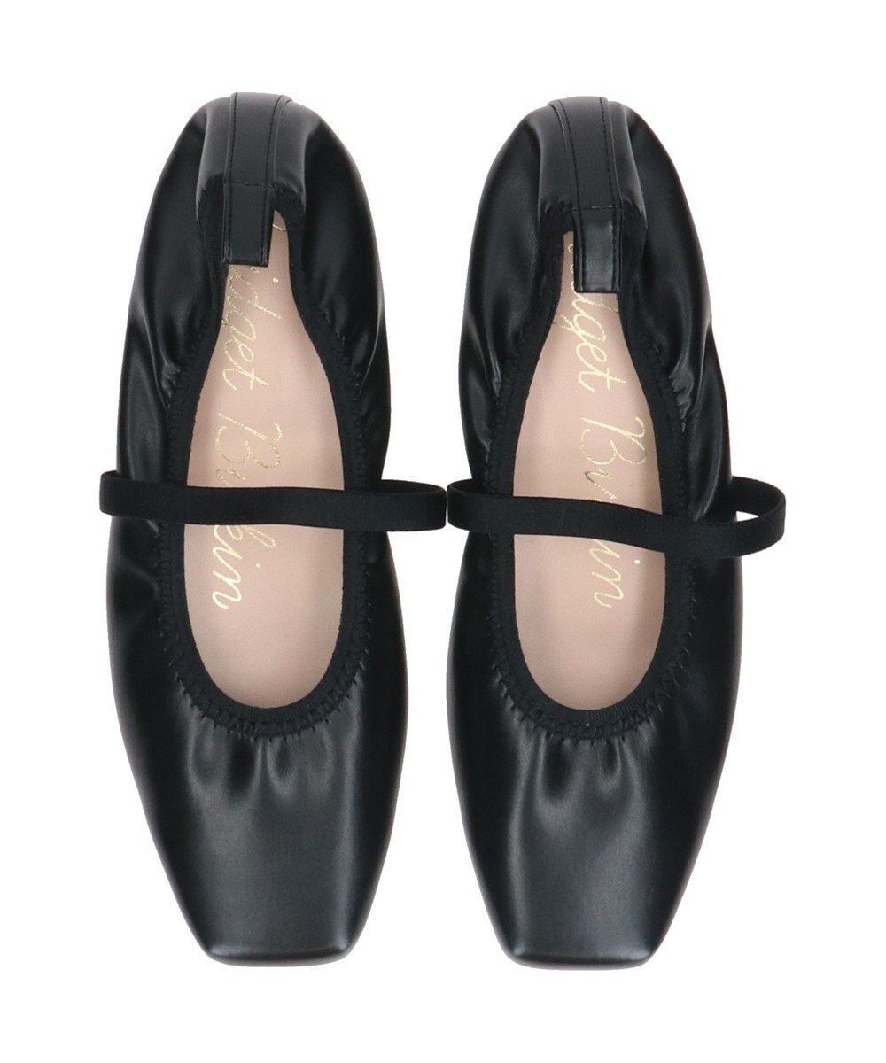 Bridget Birkin 【Bridget Birkin】エラスティックバンドスクエアバレエシューズ 