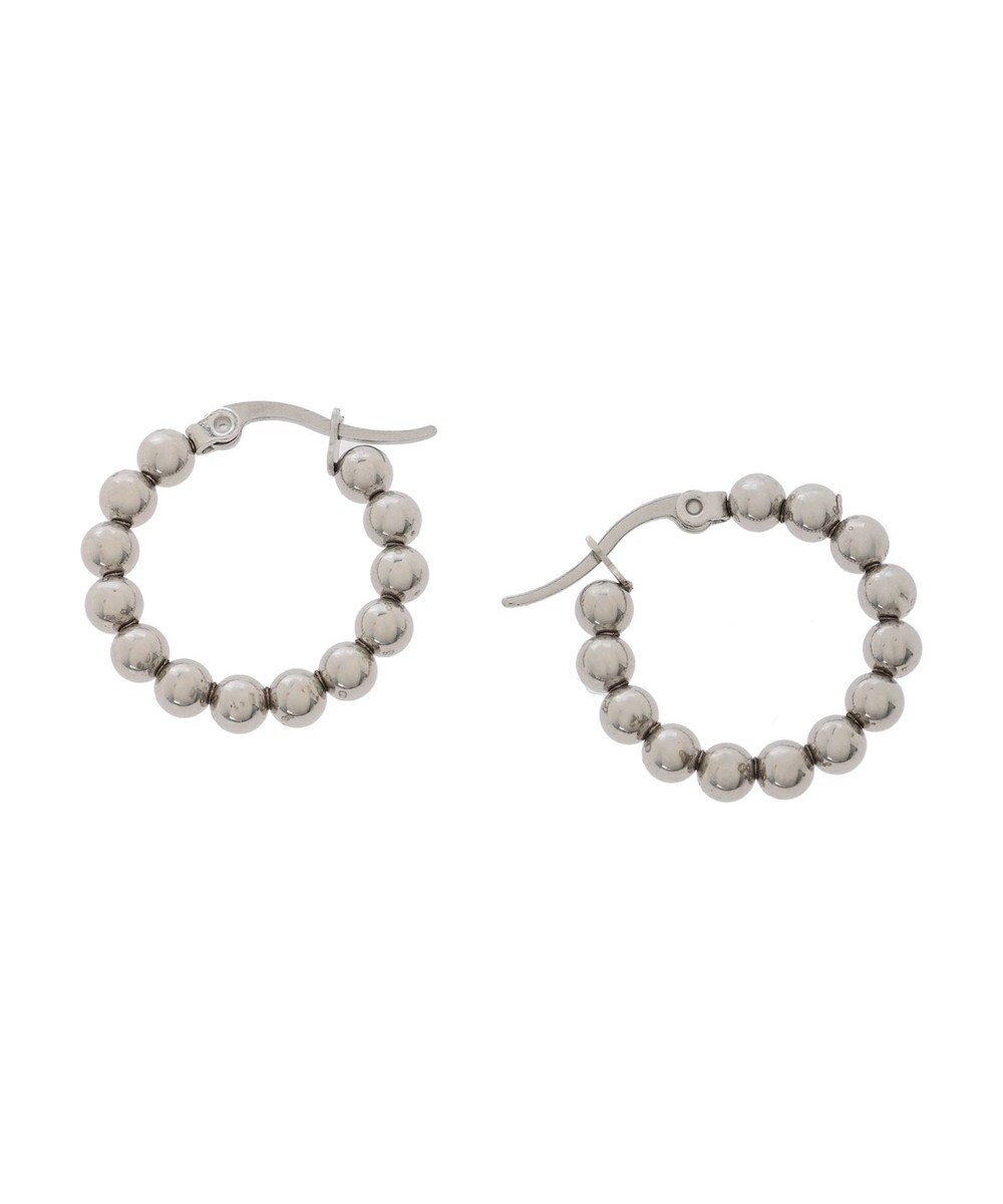 Green Parks ・ＨＡＬＦ　ＴＩＭＥ　サージカルボールフープピアス 