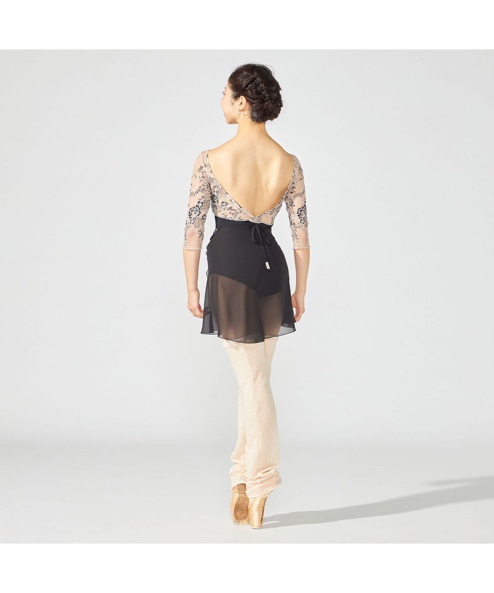 Chacott 【Nela ライン】6分袖レオタード 