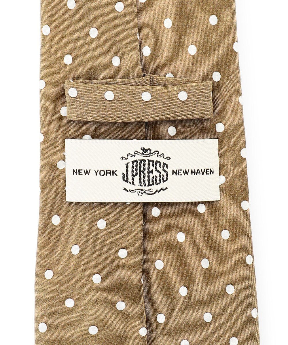 J.PRESS MEN ハンドプリントドット ネクタイ 