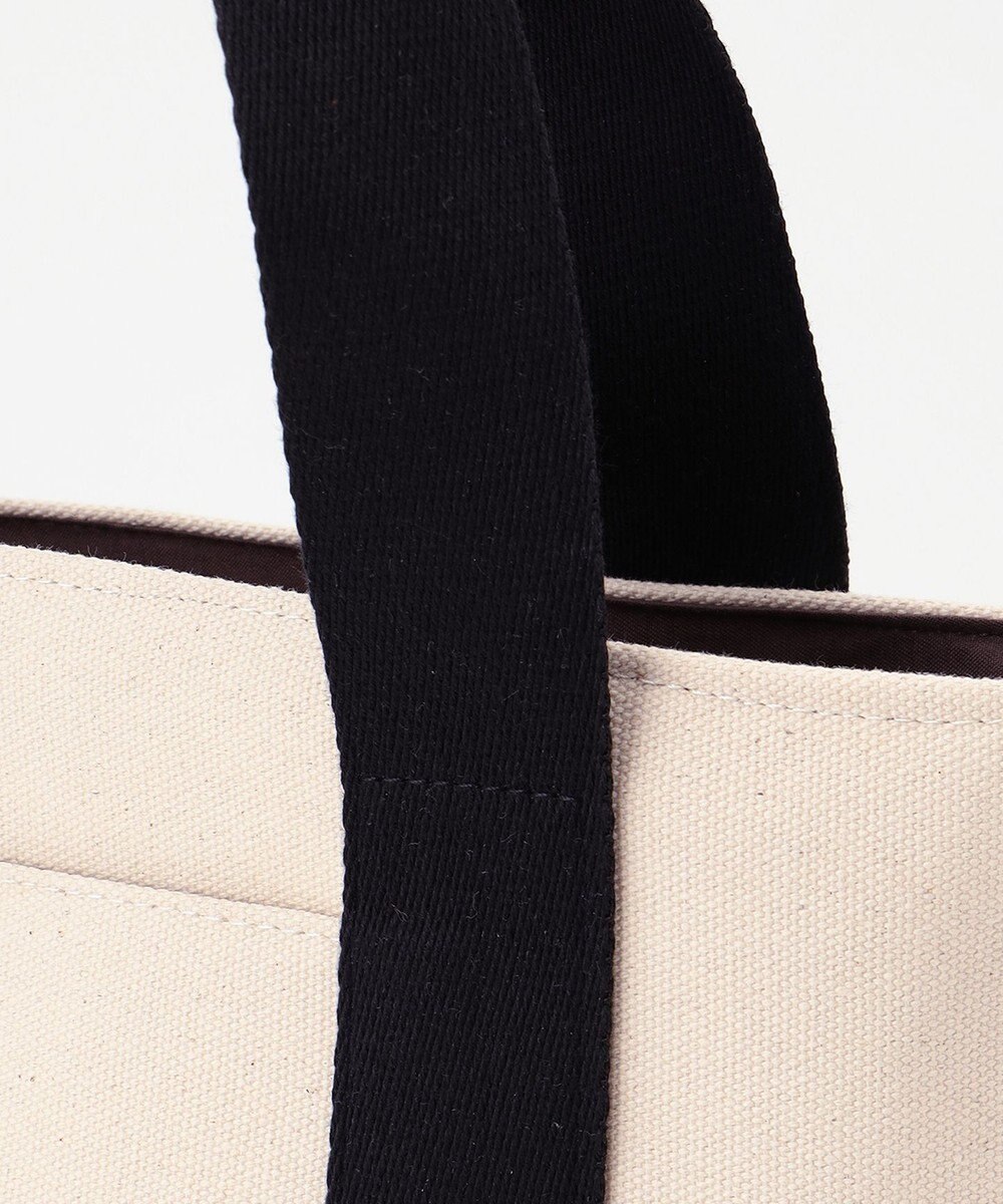 LA BAGAGERIE 【maison vert】 【ペーパー素材・撥水キャンバス】キャンバスコンビかごバッグ 