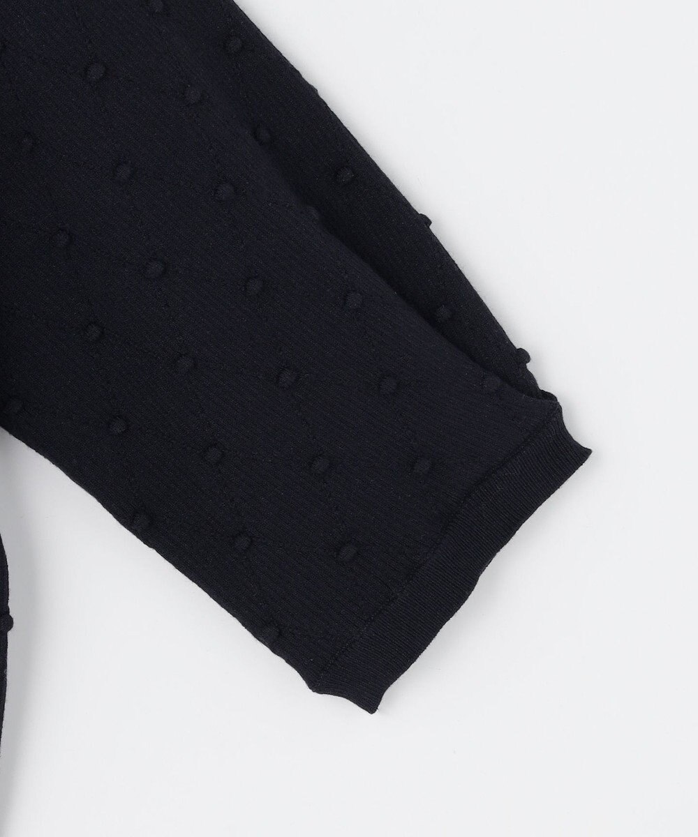 組曲 L 【先行予約・WEB限定】ポップコーンアーガイル5分袖 ニット 