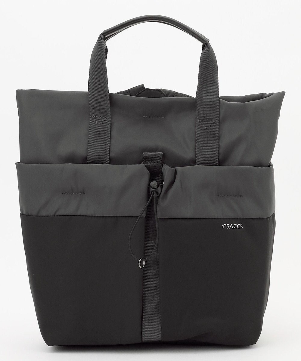 Y'SACCS ドローストリング コンビカラーリュックサック 