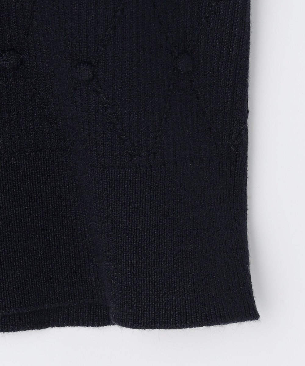 組曲 L 【先行予約・WEB限定】ポップコーンアーガイル5分袖 ニット 