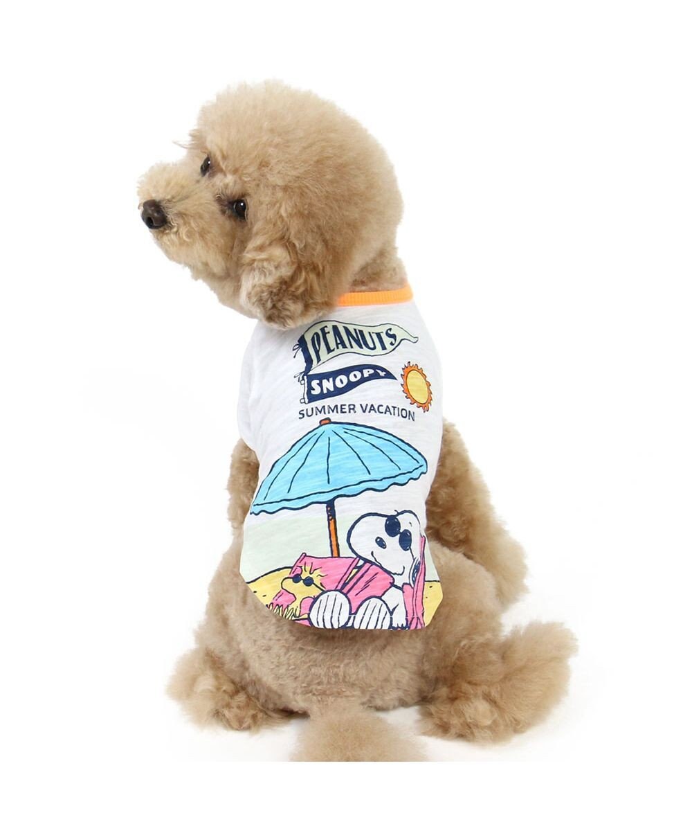 PET PARADISE スヌーピー UV反応 色が変わるTシャツ 《ビーチ柄》 小型犬 