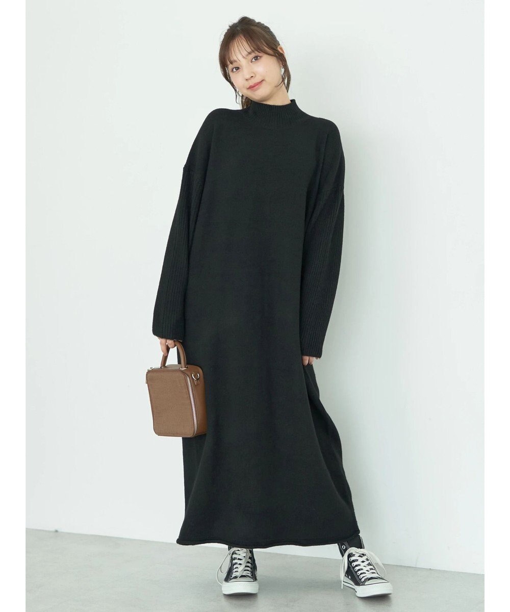 earth music&ecology ＦＬＵＦＦＹハイネックワンピース 