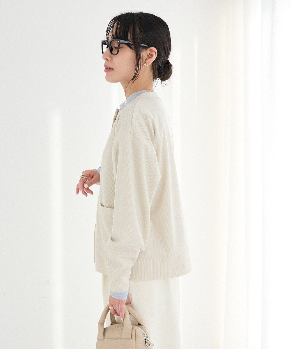 CRAFT STANDARD BOUTIQUE リングドットボタンカーディガン 