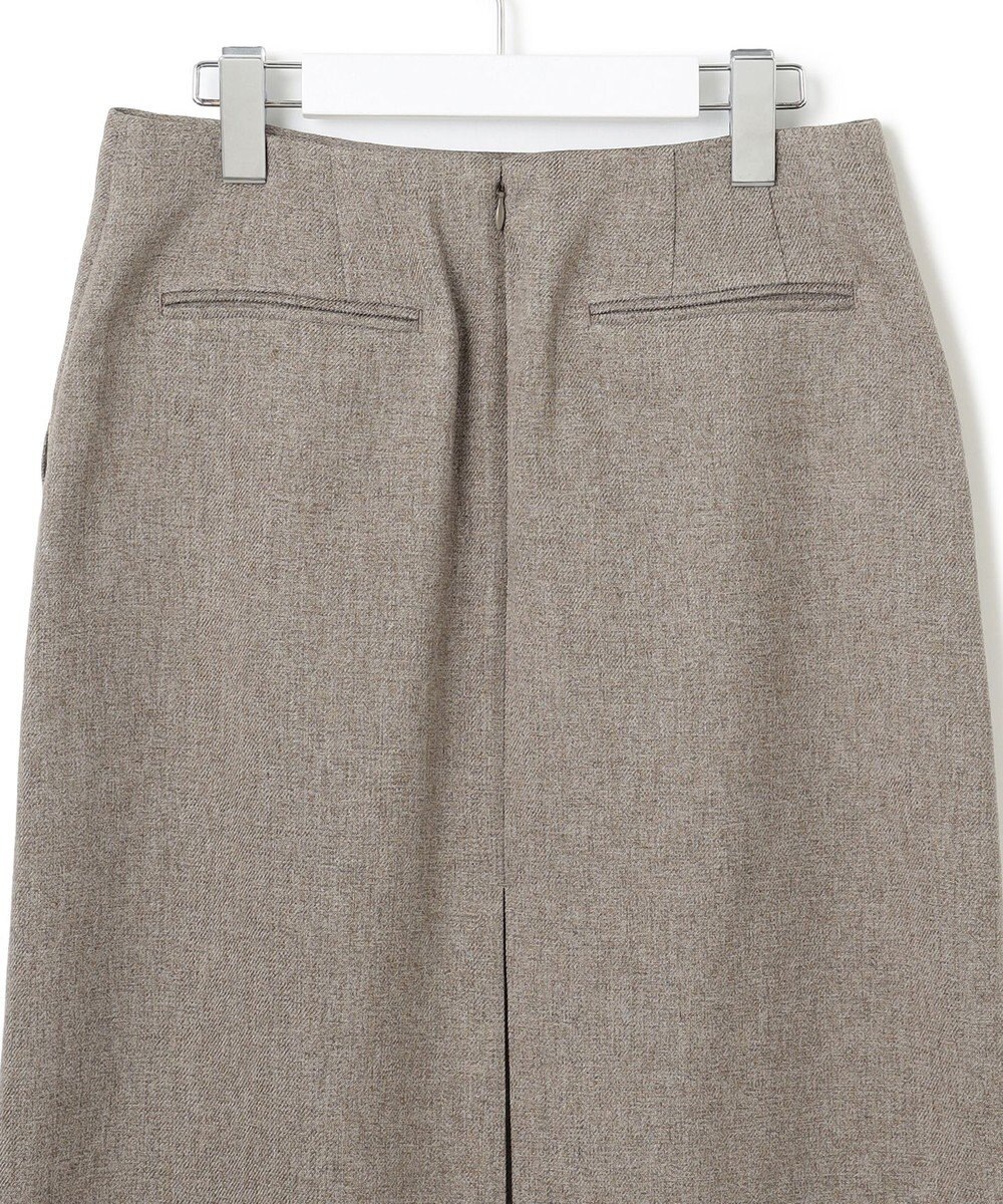 23区 L 【洗える】ウールライクカルゼ タイト スカート 