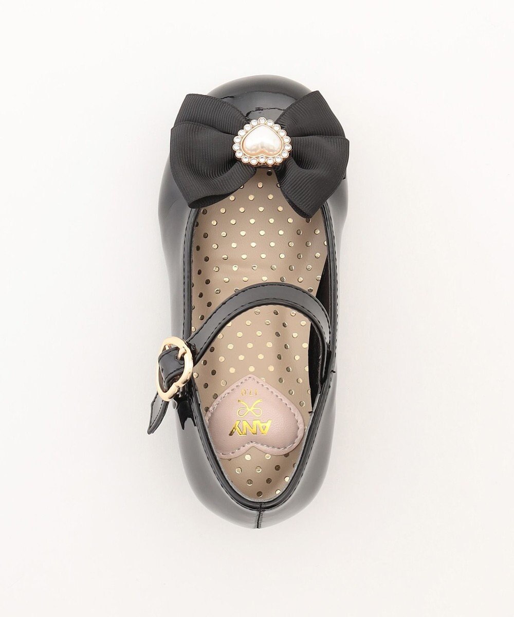 ANY KIDS エナメルヒールパンプス 