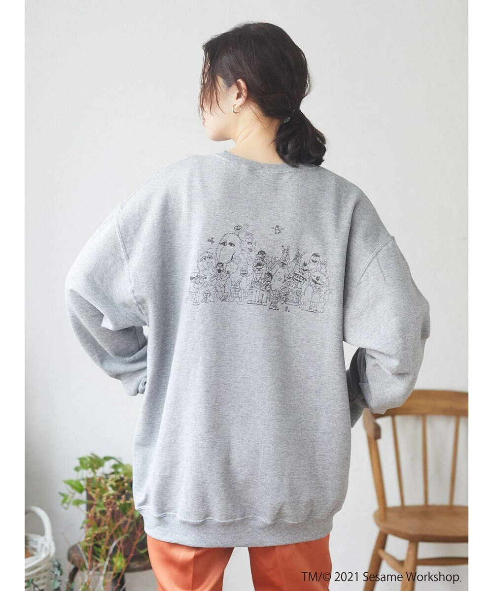 Green Parks ■ＳＥＳＡＭＥ　ＳＴＲＥＥＴ　ＦＡＭＩＬＹ　スウェット Gray