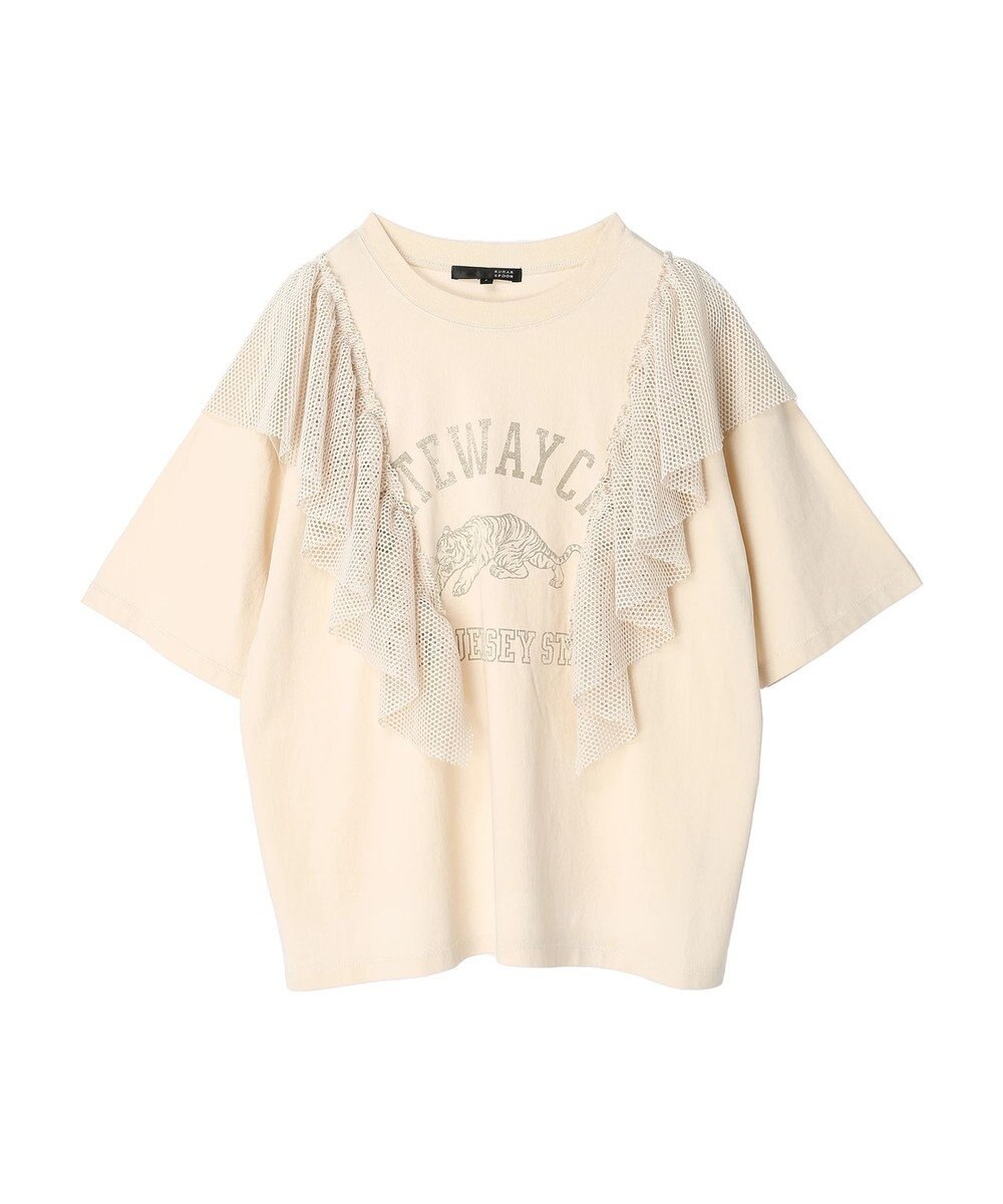 Green Parks ・ＳＵＧＡＲ　ＳＰＯＯＮ　カレッジｐｔラッフルＴシャツ 