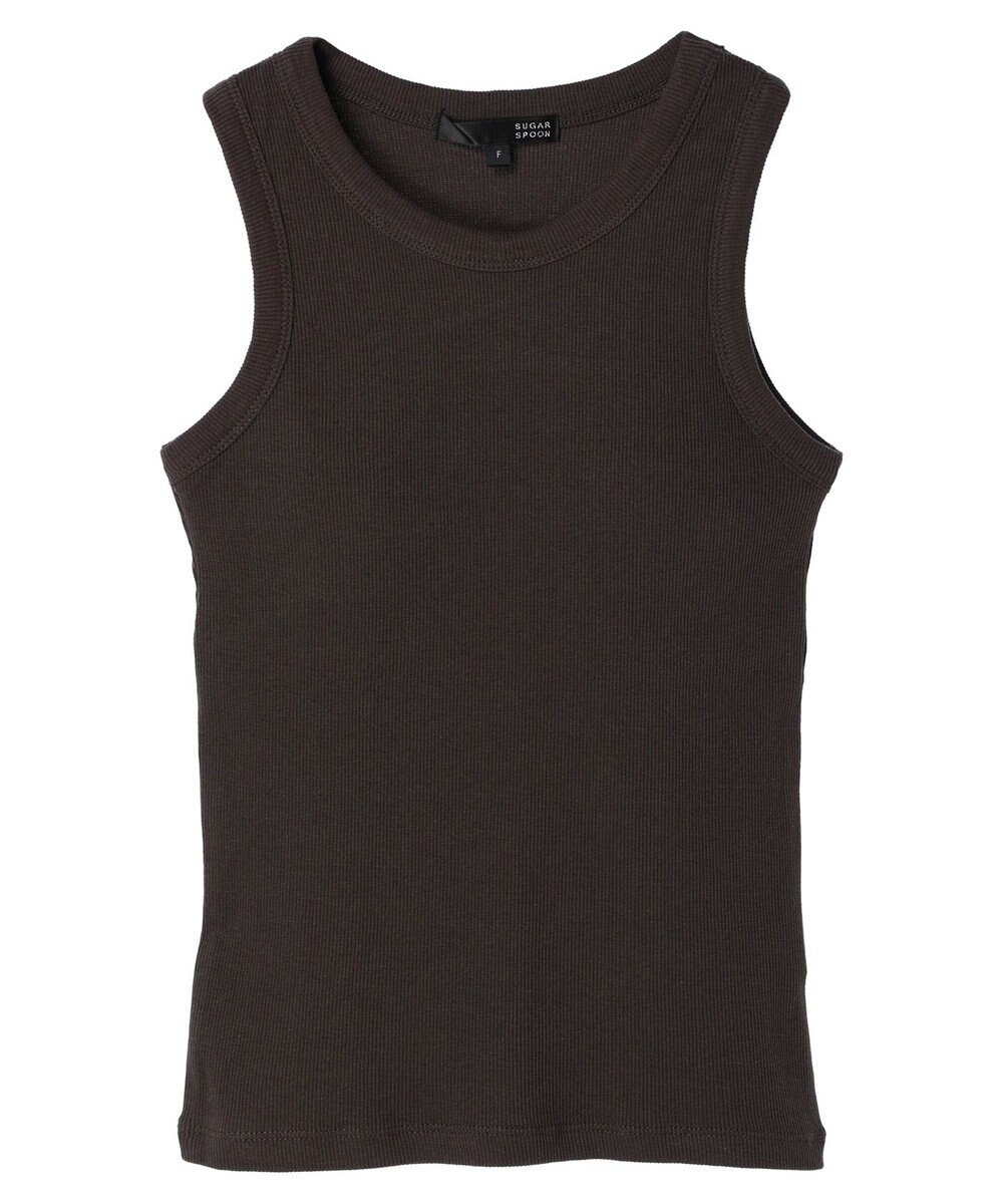 Green Parks ・ＳＵＧＡＲ　ＳＰＯＯＮリブタンクトップ（パット付） 