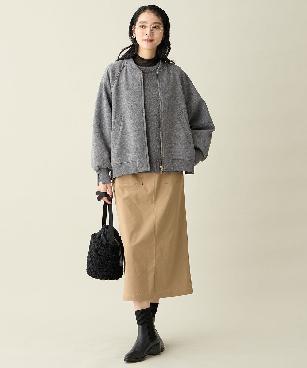 ANY サイドジップダンボールブルゾン 