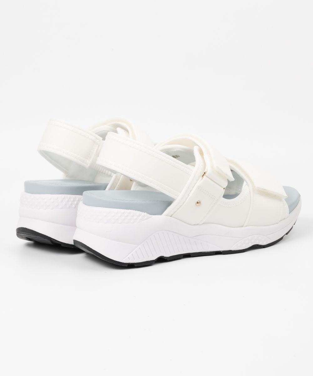 BONTRE 【PRECIEUX JOUET/プレシュウジュエ】ダブルベルトシャーリングゴムスポーツサンダル/009PJ 