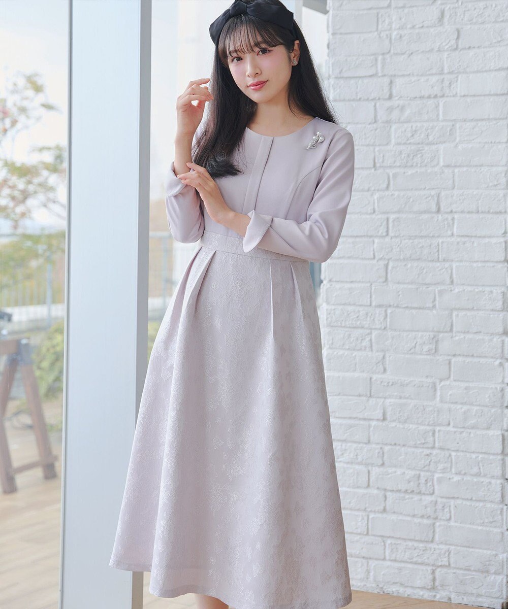 Tiaclasse パールリーフブランチブローチ 