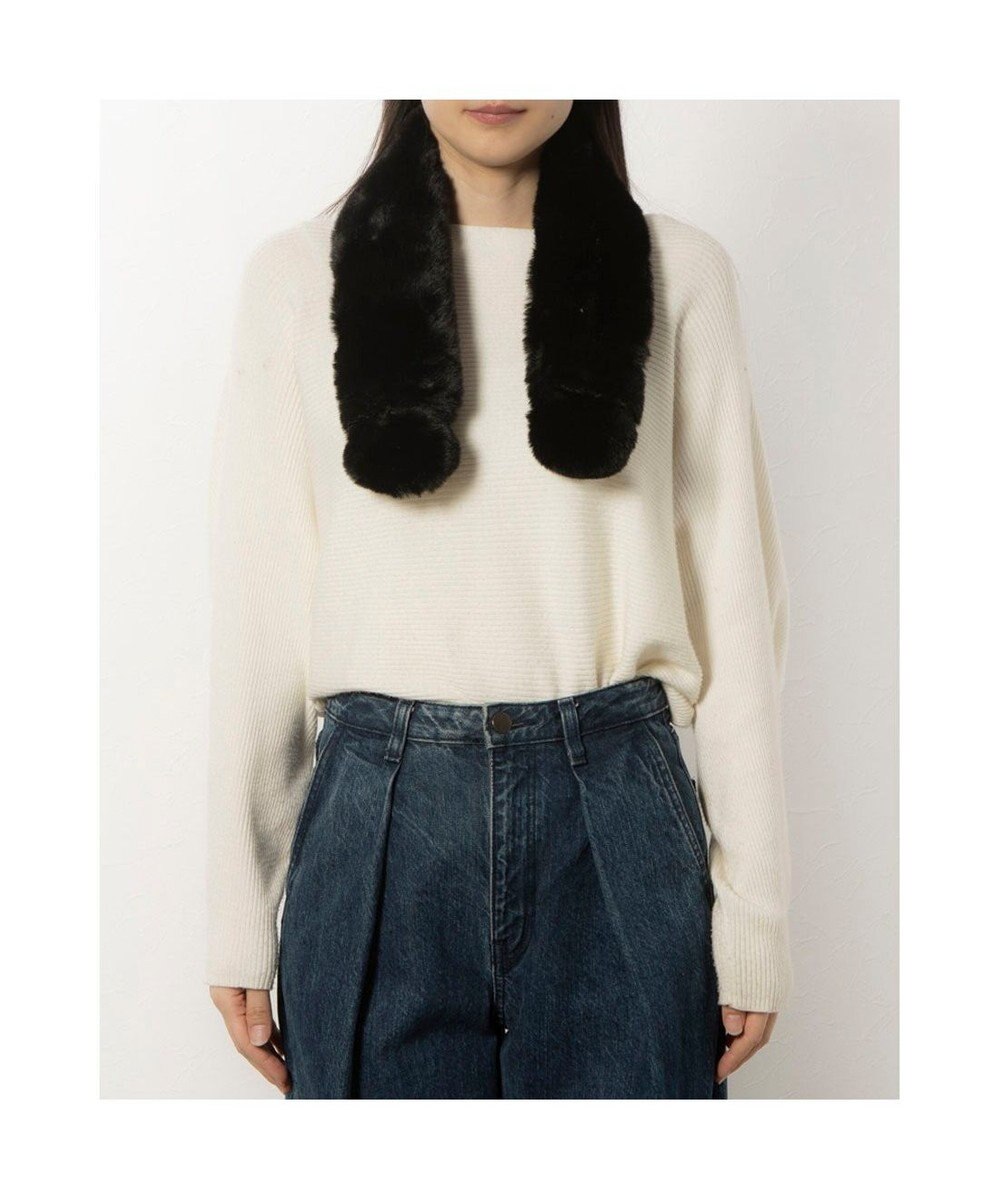 UNBILLION カシュネ cache nez / フェイクファーマフラー 