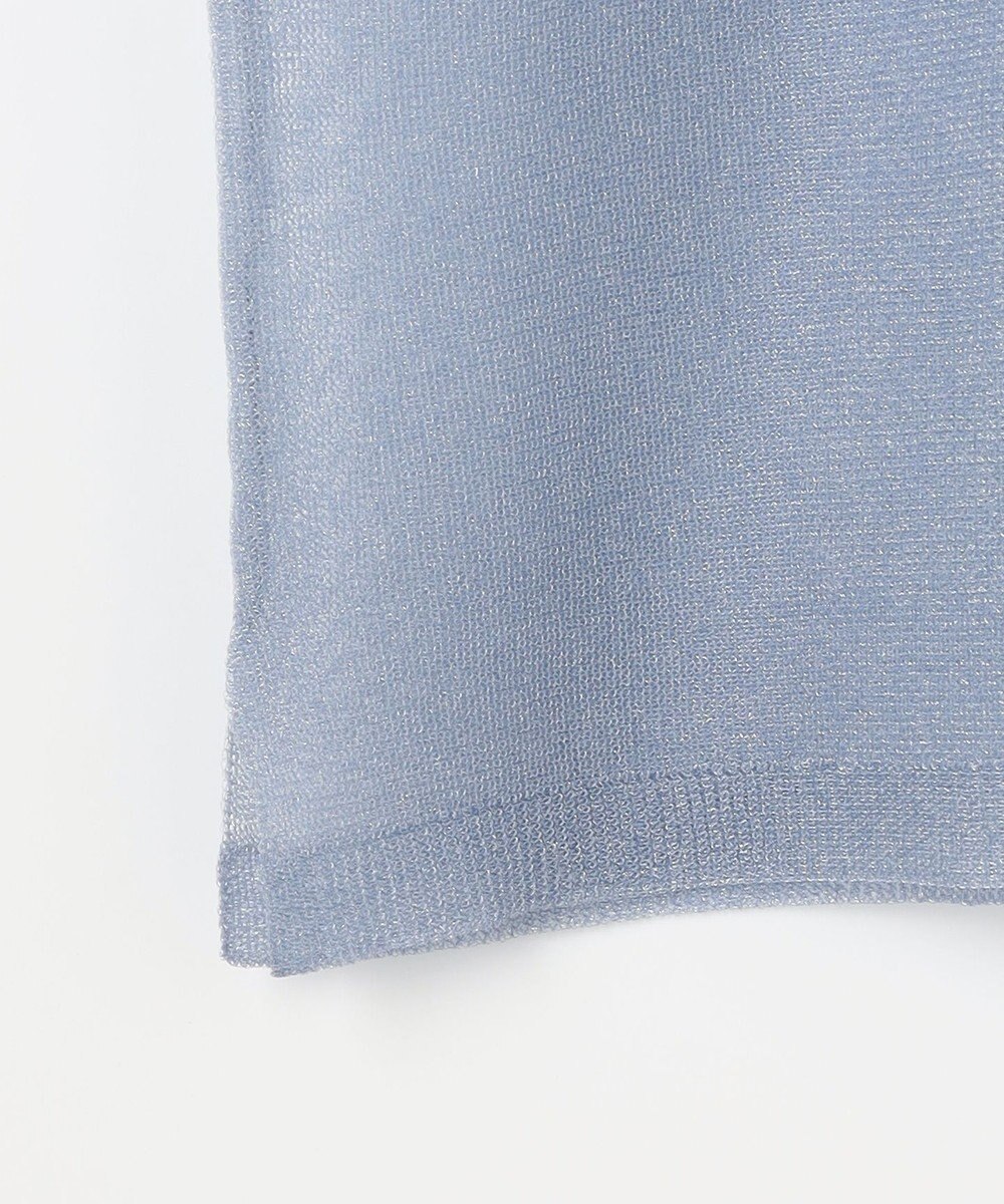 ANY SIS L 【洗える】シアー ニットT 