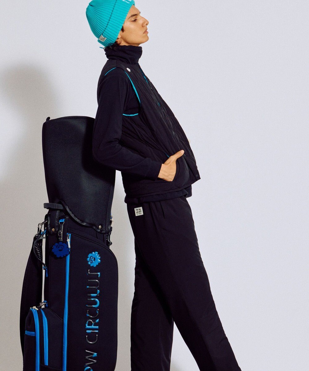 PW CIRCULUS 【撥水加工 / ストレッチ】【MEN】キルティング中綿インナーベスト ゴルフ 