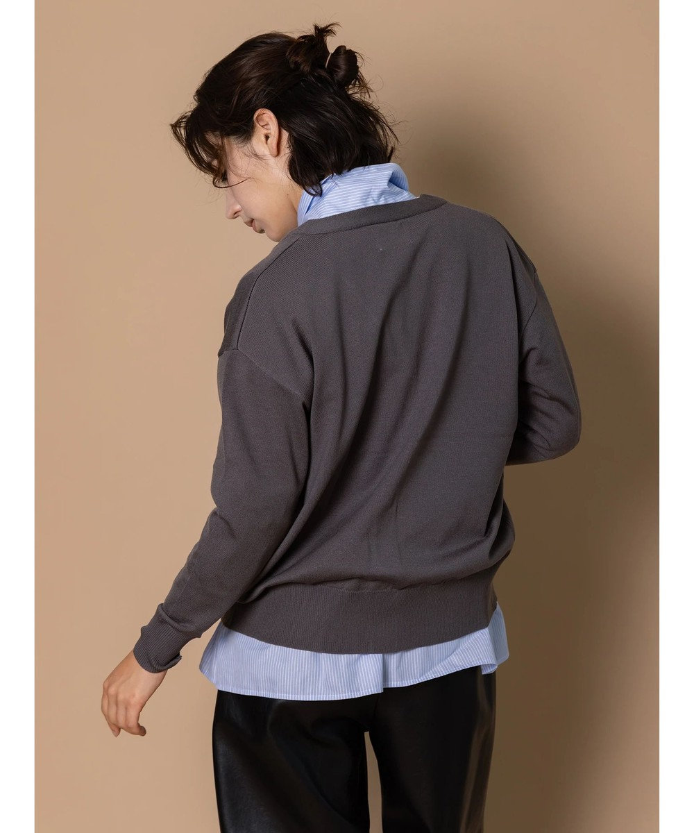 Te chichi 【Disney】101/刺繍Vネックカーディガン 