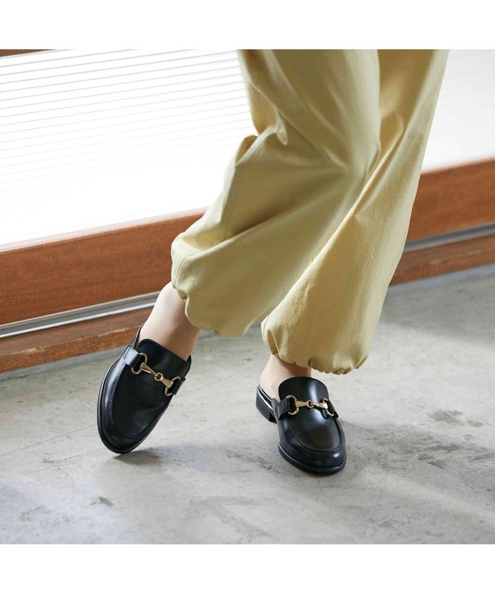 ing <ing>ビット付ミュールローファー 