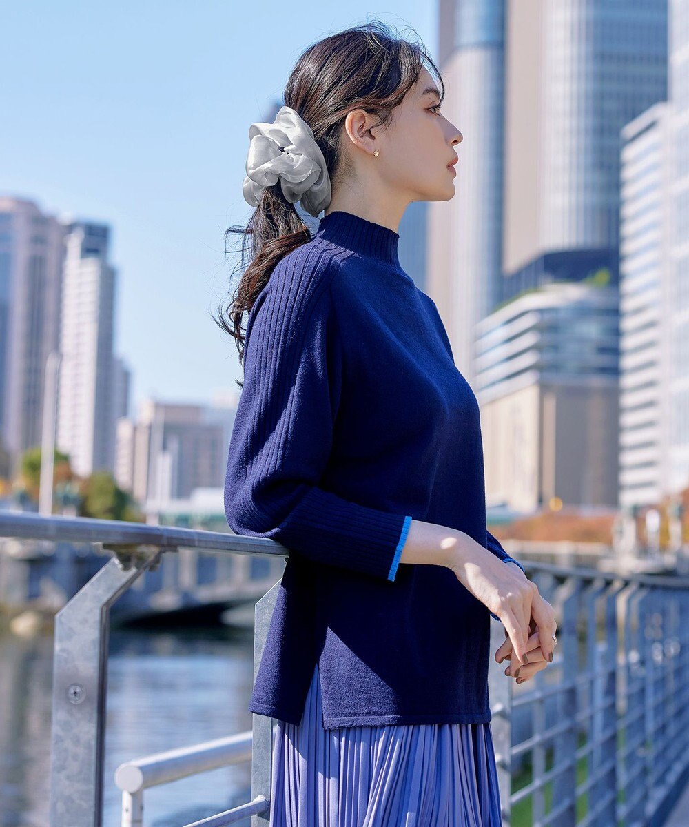 Tiaclasse パール付きオーガンジーシュシュ 