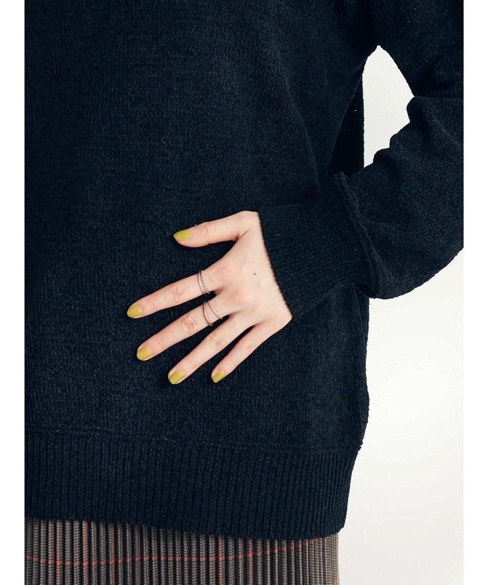 CRAFT STANDARD BOUTIQUE 洗えるコードモールタートルネックプルオーバー 