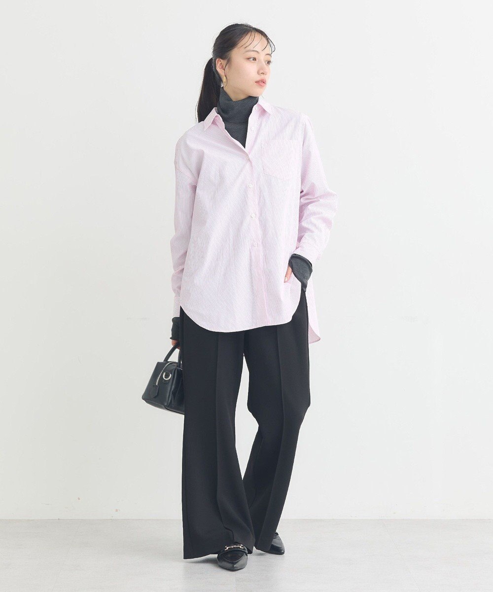 earth music&ecology センターシームフレアパンツ 