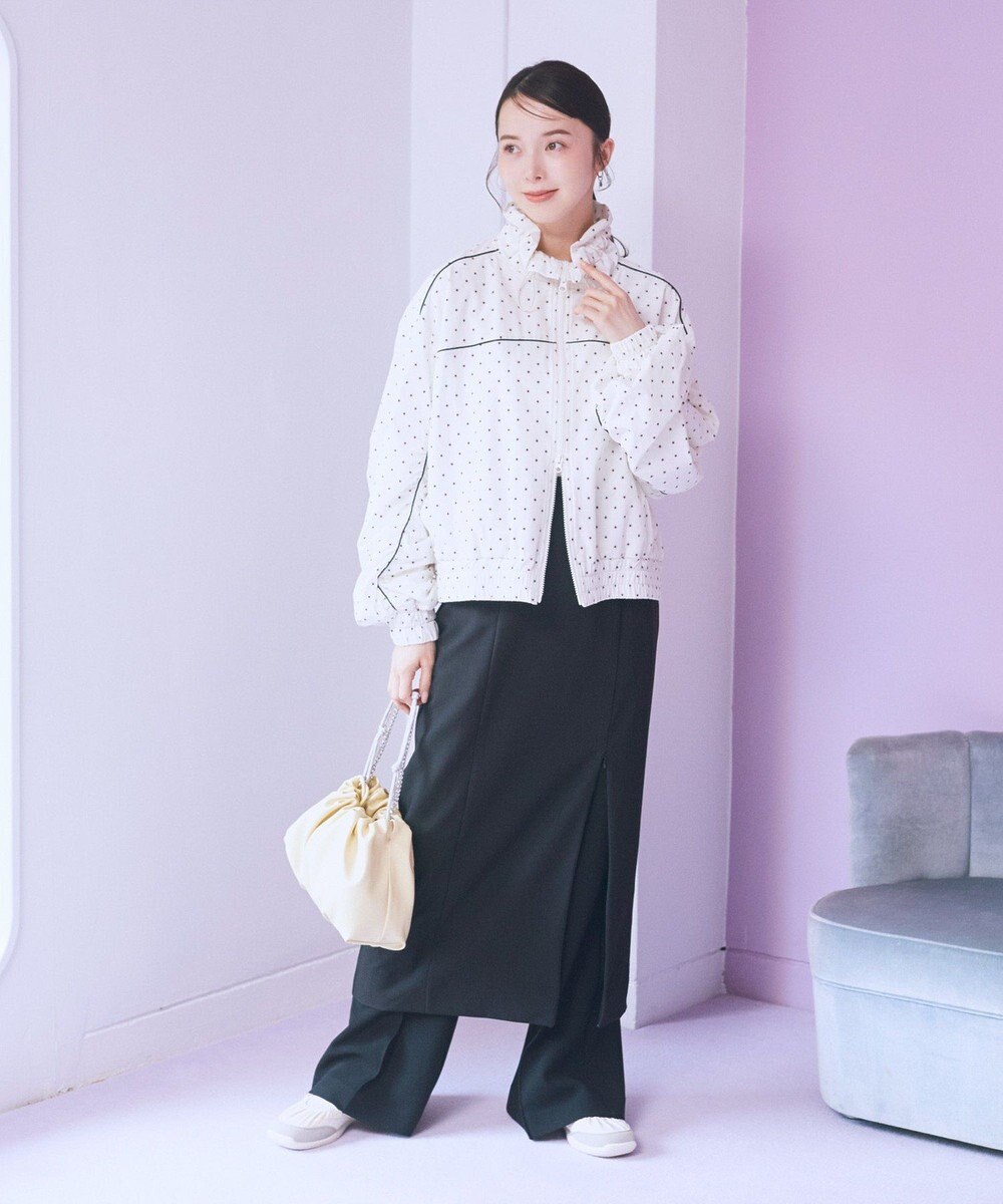 earth music&ecology センターシームフレアパンツ 