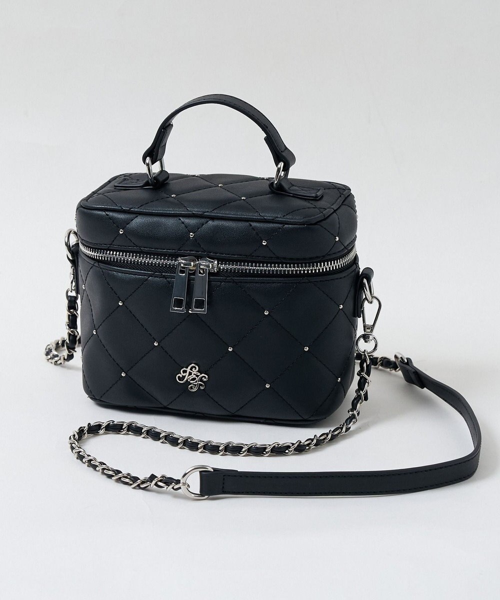 WEGO メタルパーツキルティングバニティショルダー 