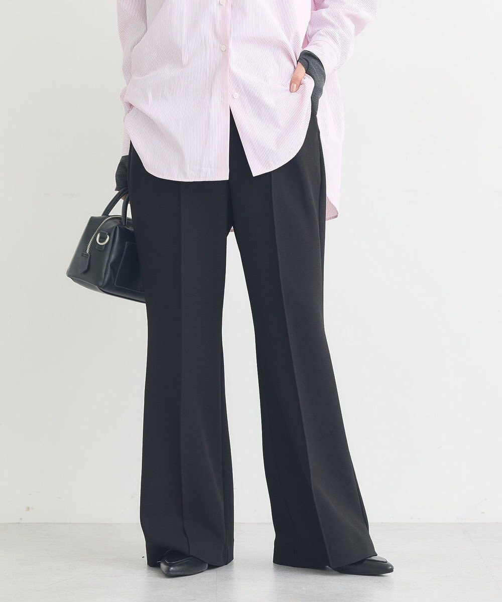 earth music&ecology センターシームフレアパンツ 