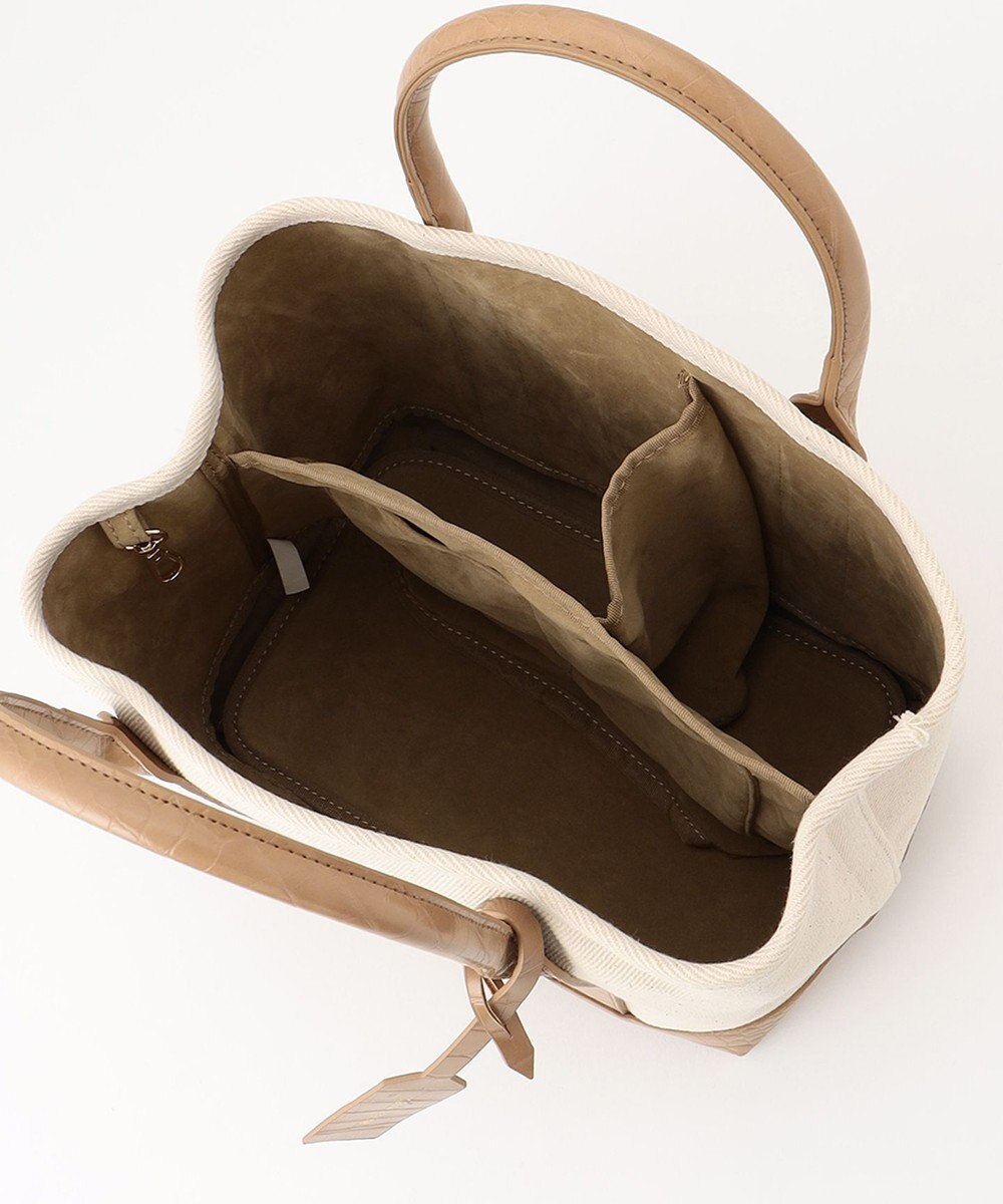 UNBILLION cachecache パーテーションキャンバストートバッグ 