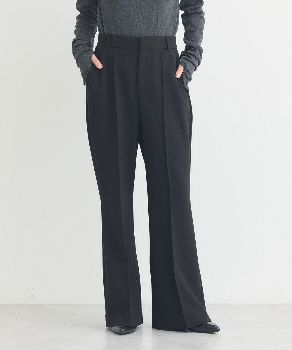 earth music&ecology センターシームフレアパンツ 