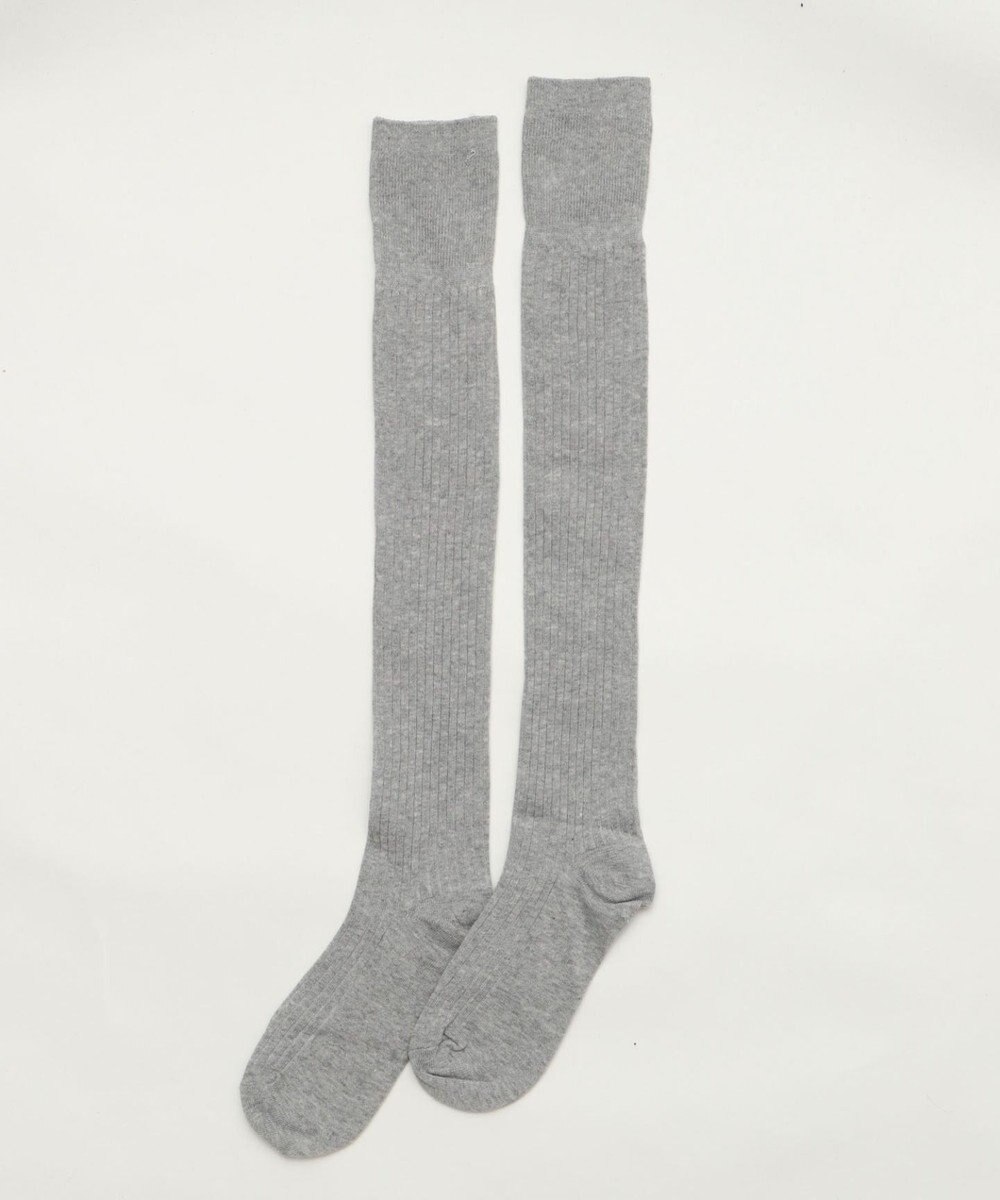 WEGO 切替リブニーハイソックス 