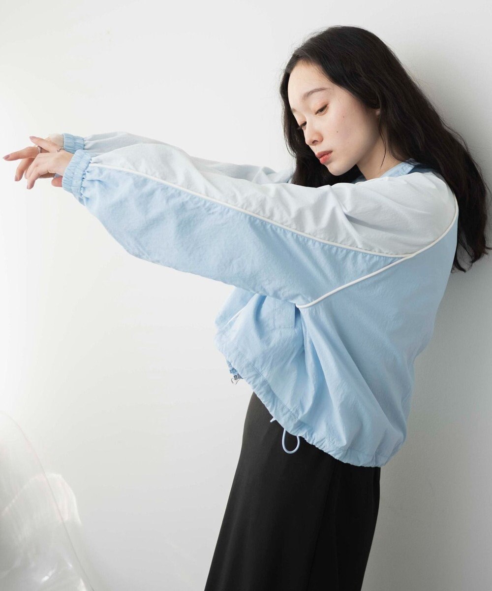 WEGO ナイロントラックブルゾン 