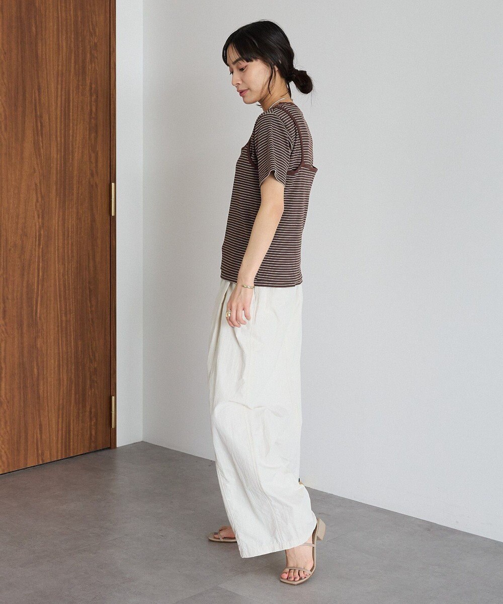CRAFT STANDARD BOUTIQUE 2点セット/ボーダーキャミ+Tシャツ 