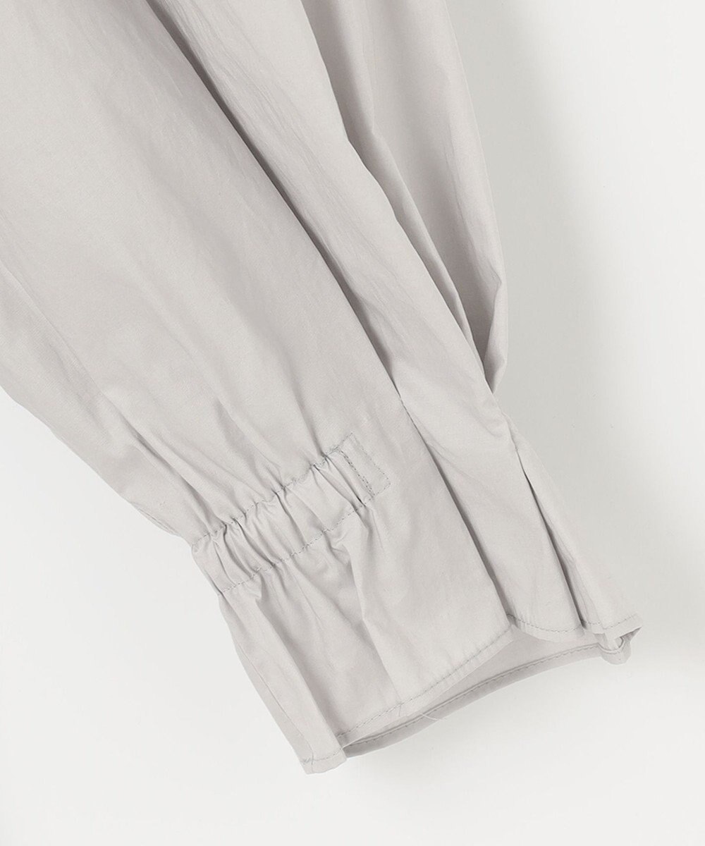 自由区 L スムースコンビ ボリューム袖カットソー 