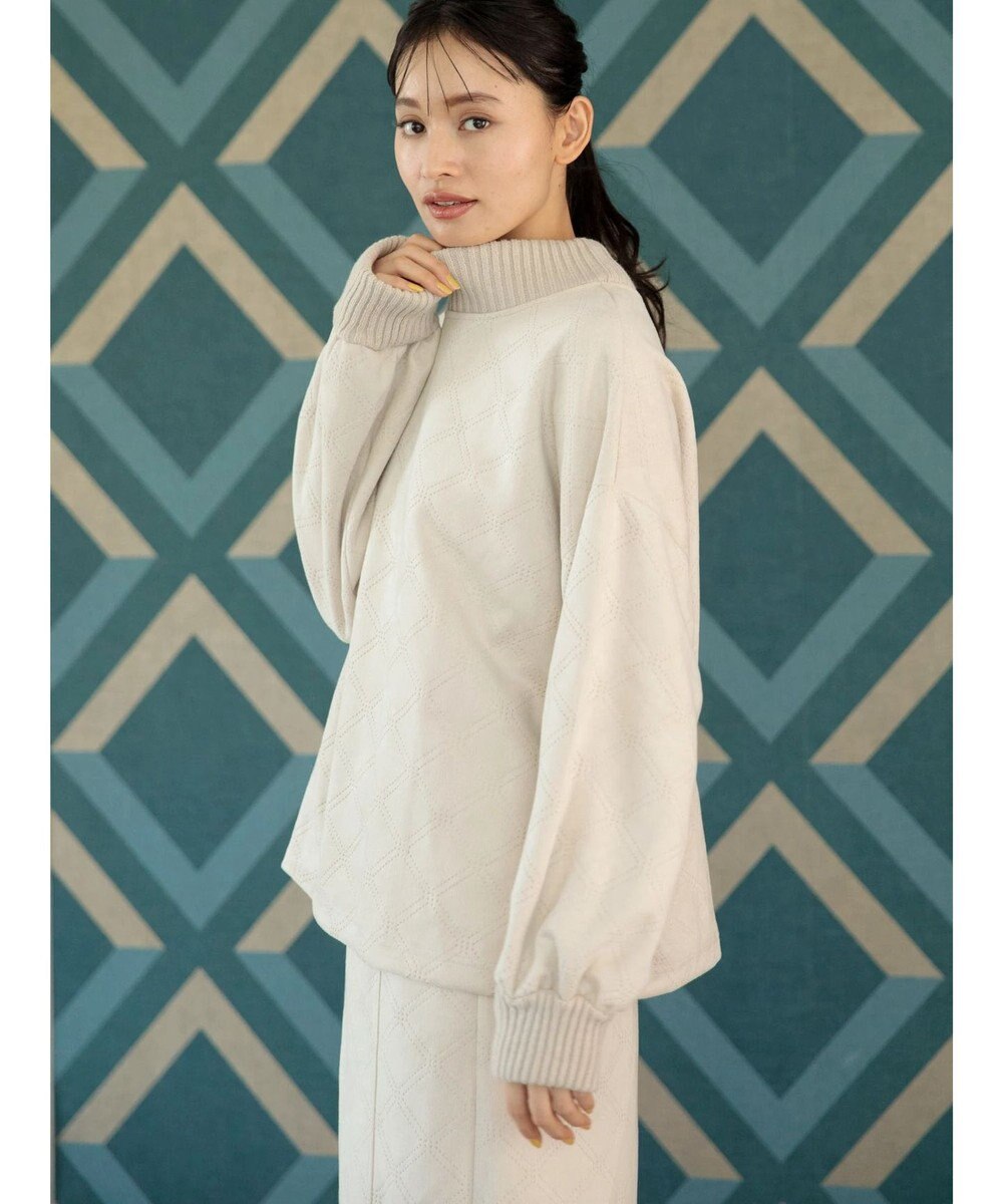 Green Parks ・ＥＬＥＮＣＡＲＥ　ＤＵＥ　エンボスプルオーバー 