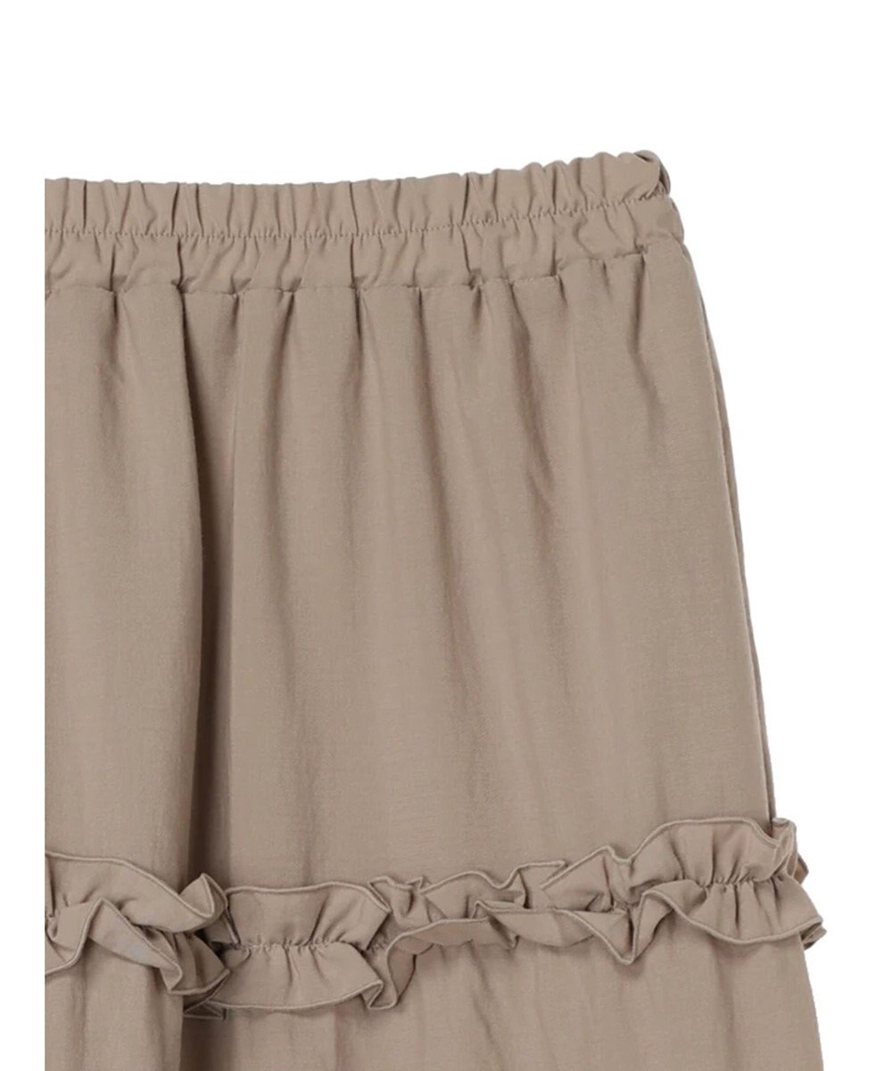 earth music&ecology ミニフリルボリュームスカート 