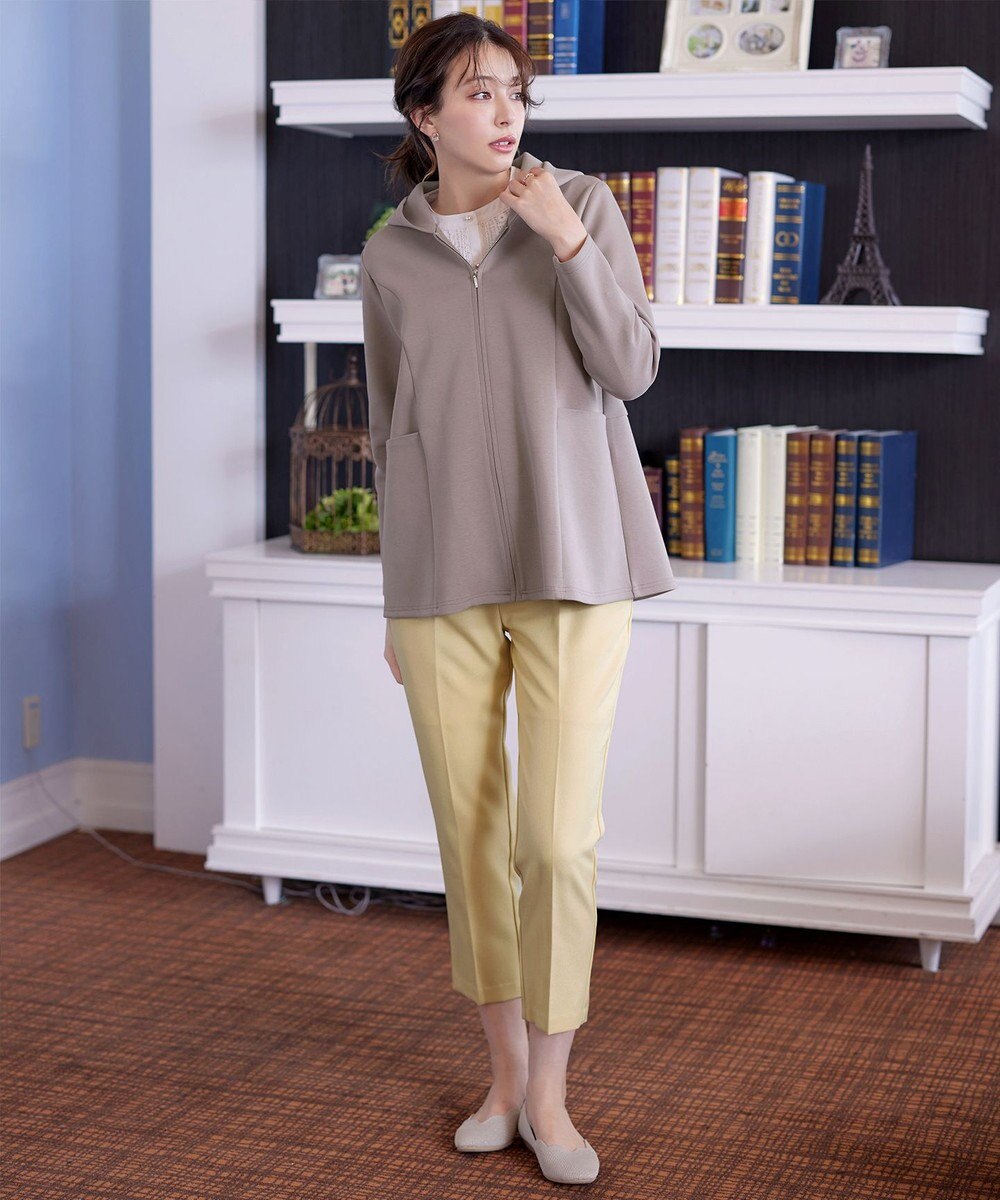 Tiaclasse ソフトダンボールバックフレアフーディー 