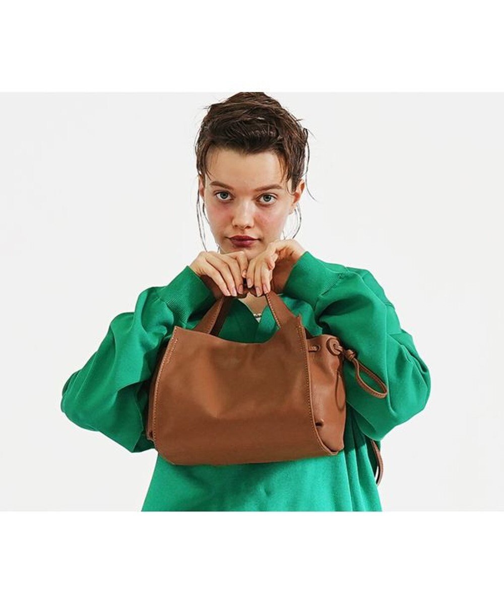 genten ソーロフィーネ 2WAYボストンバッグ 